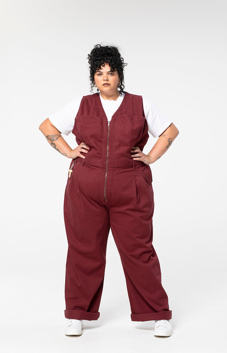 Yard Suit - Short Body - Burgundy