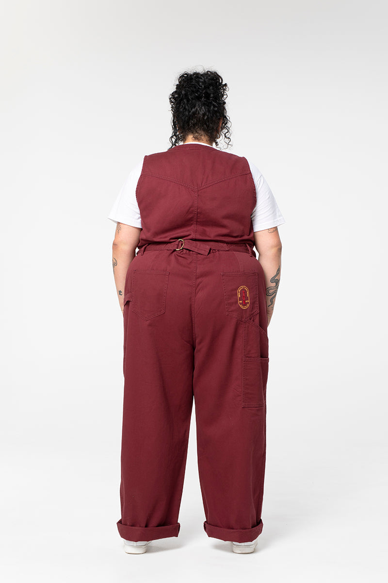 Yard Suit - Long Body - Burgundy
