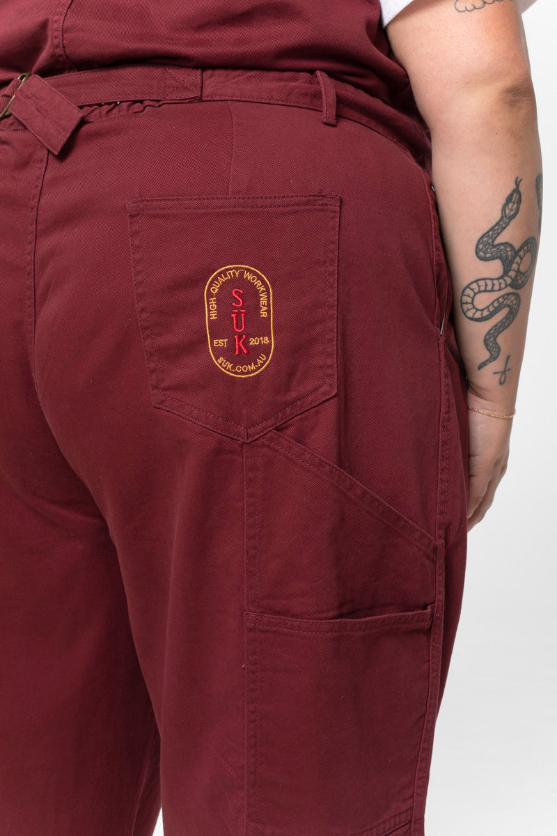 Yard Suit - Long Body - Burgundy