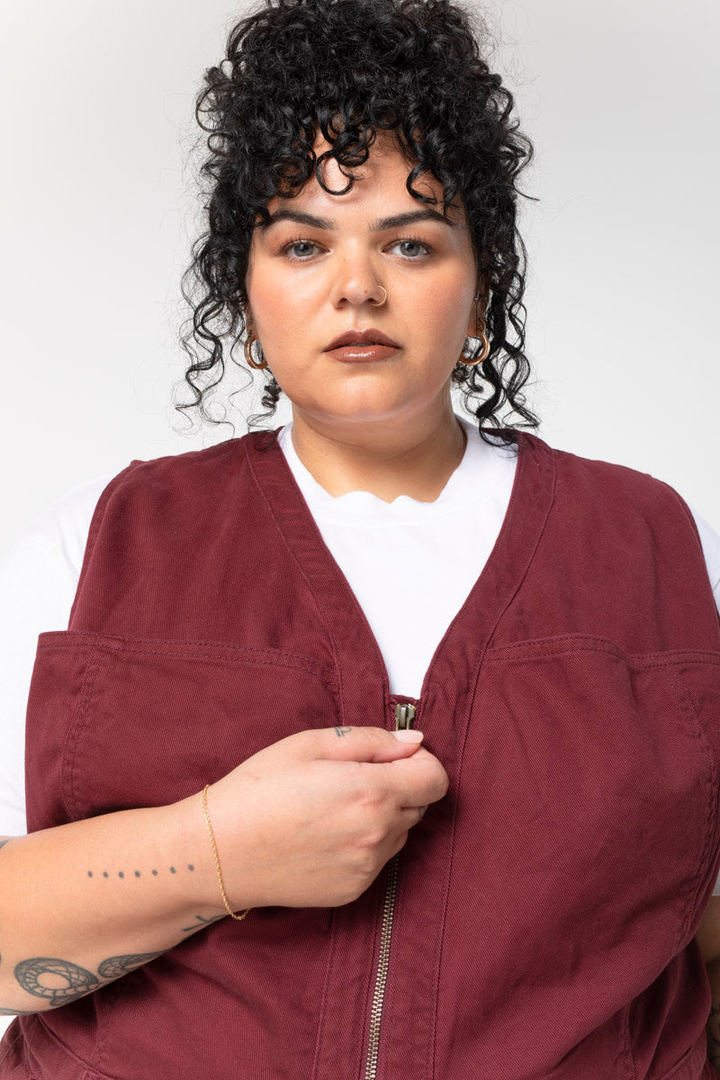 Yard Suit - Short Body - Burgundy
