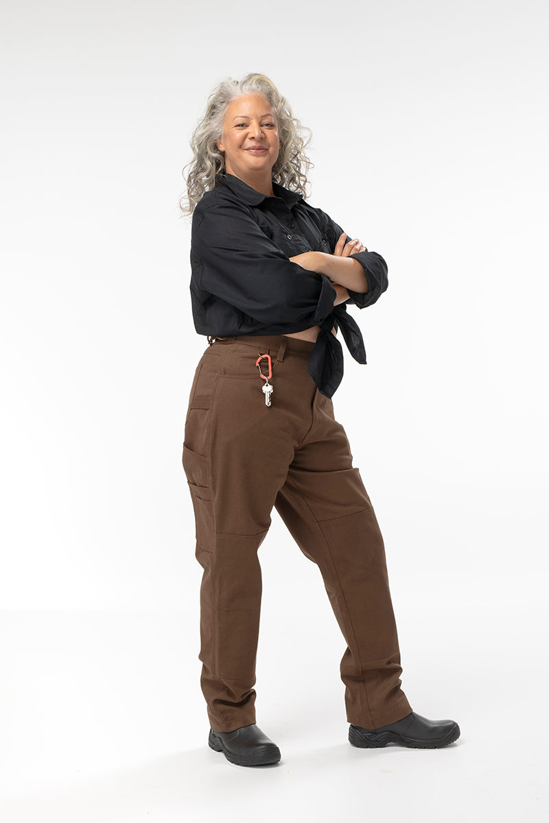 Canvas 2 Way Pants - Umber
