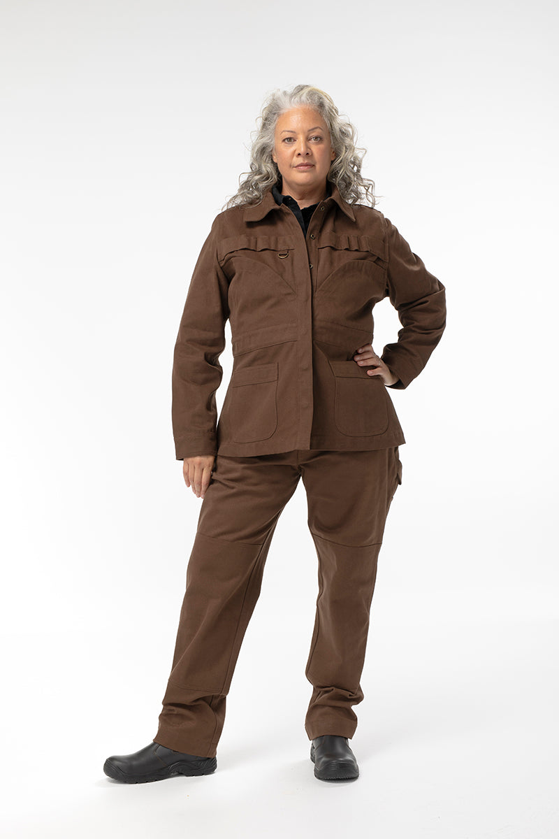 Canvas Bullant Jacket - Umber
