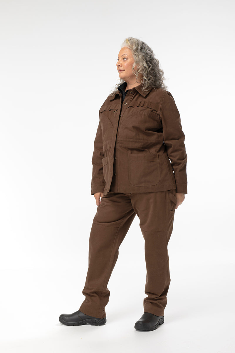Canvas Bullant Jacket - Umber