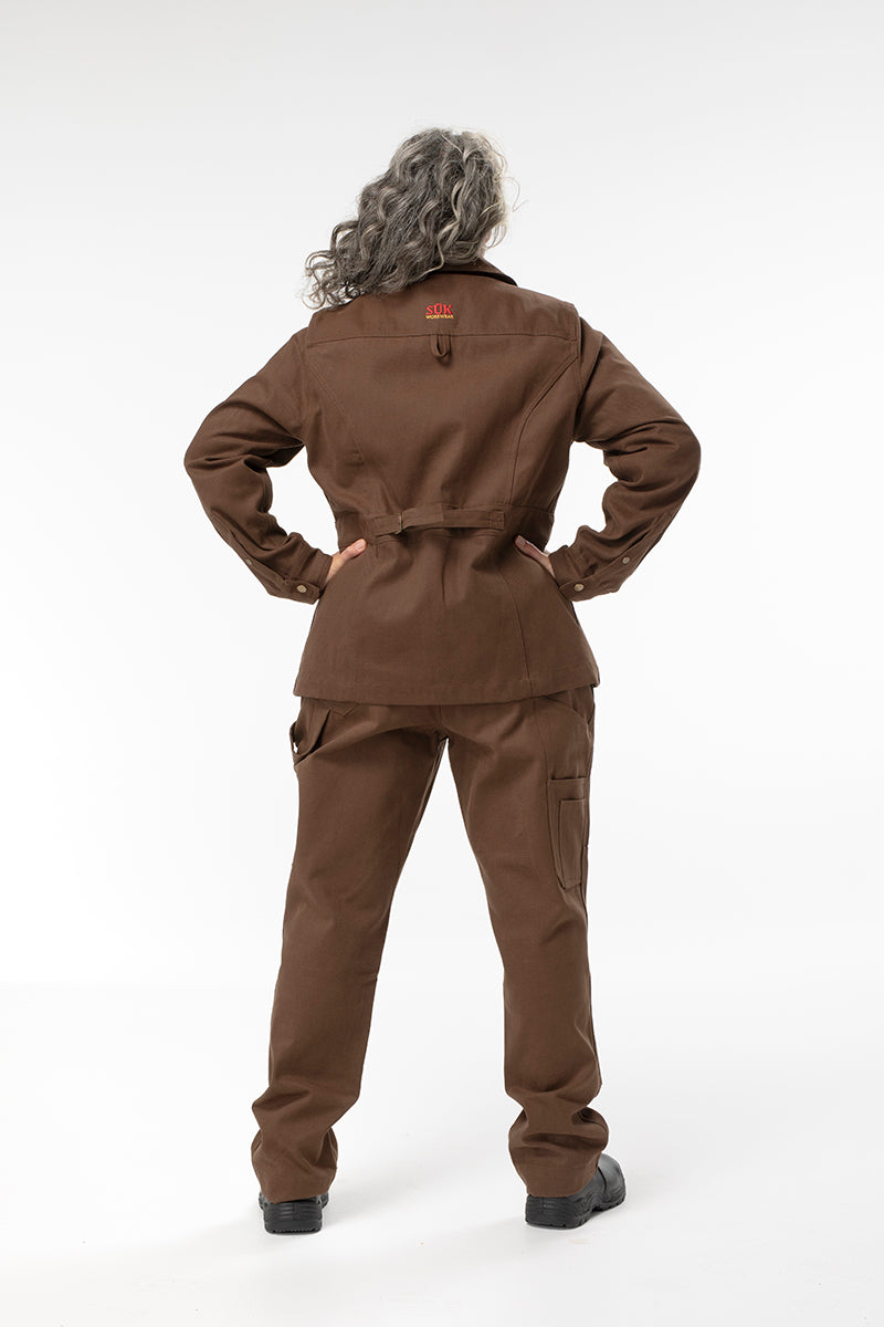 Canvas Bullant Jacket - Umber