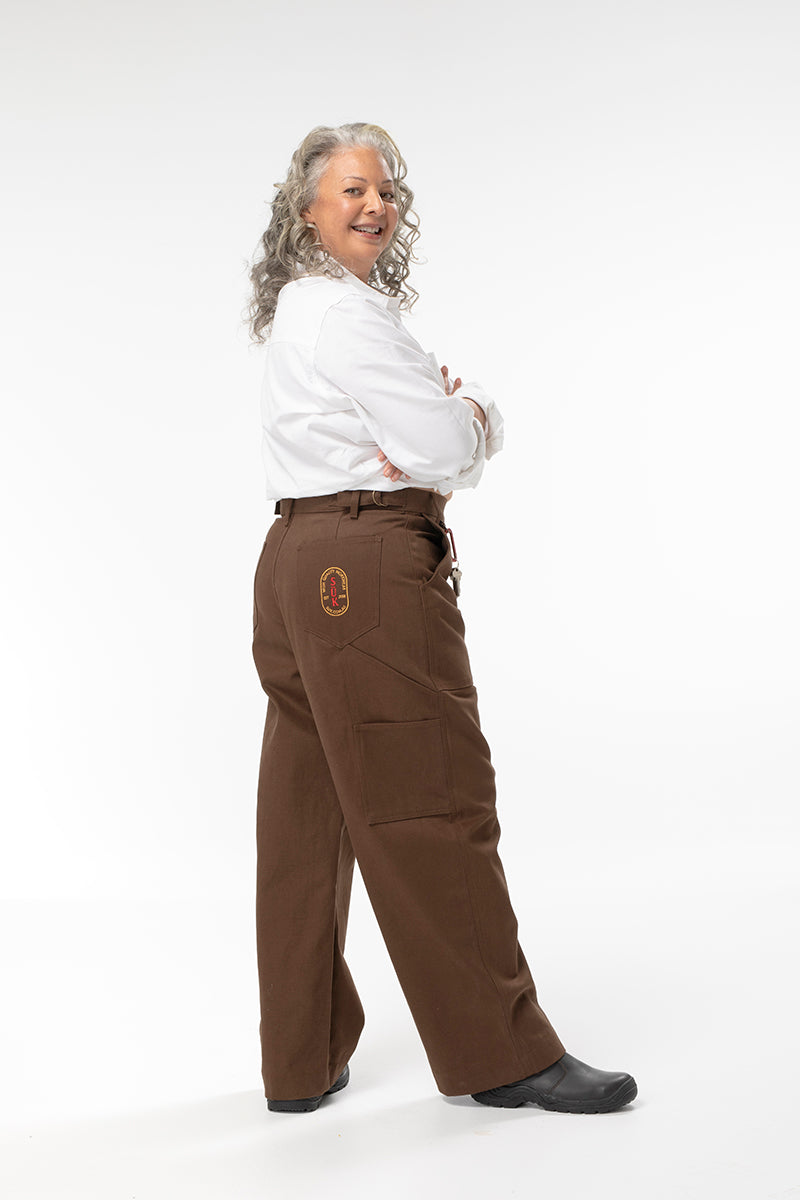 Canvas Construction Pants - Umber