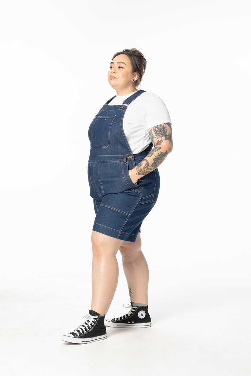 Denim Cropped Brumby Suit