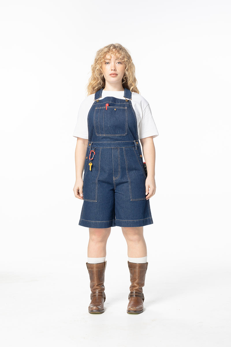 Denim Cropped Brumby Suit