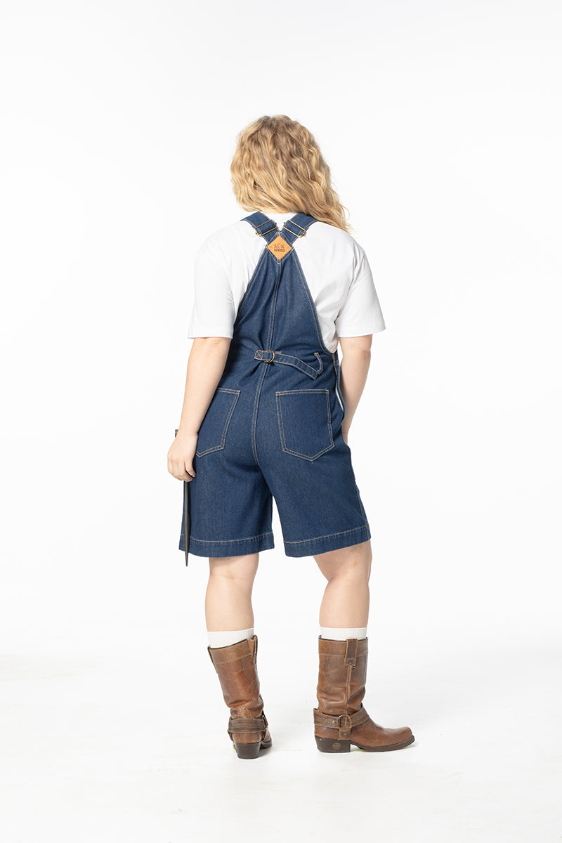 Denim Cropped Brumby Suit
