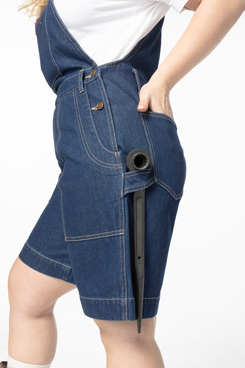 Denim Cropped Brumby Suit