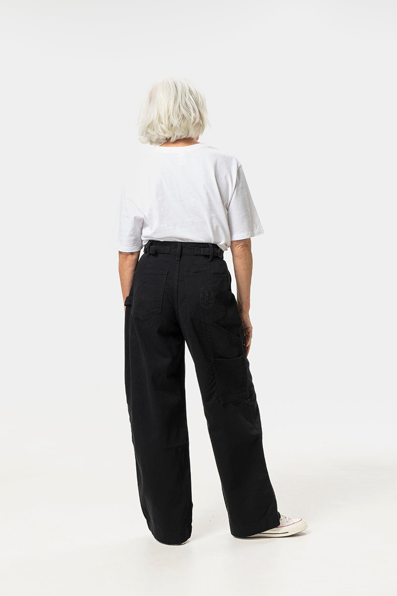 Construction Pants - Discreet Black