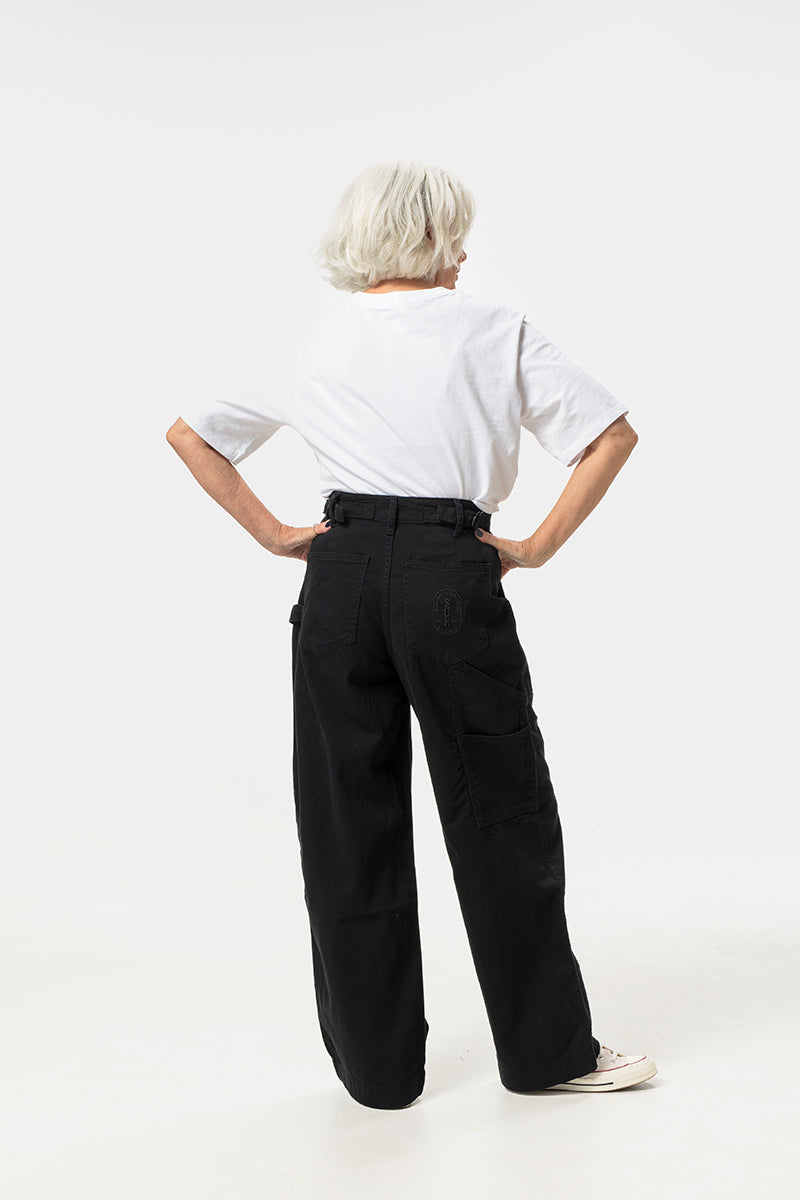 Construction Pants - Discreet Black