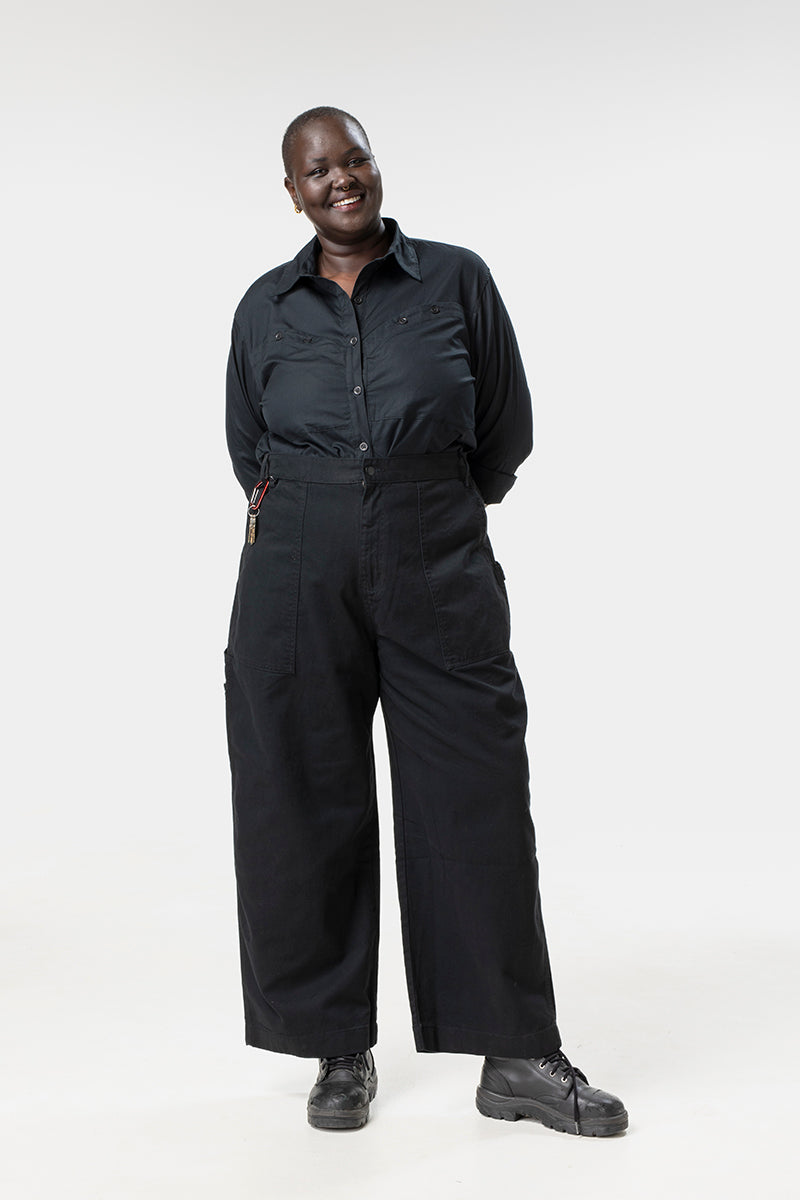 Construction Pants - Discreet Black