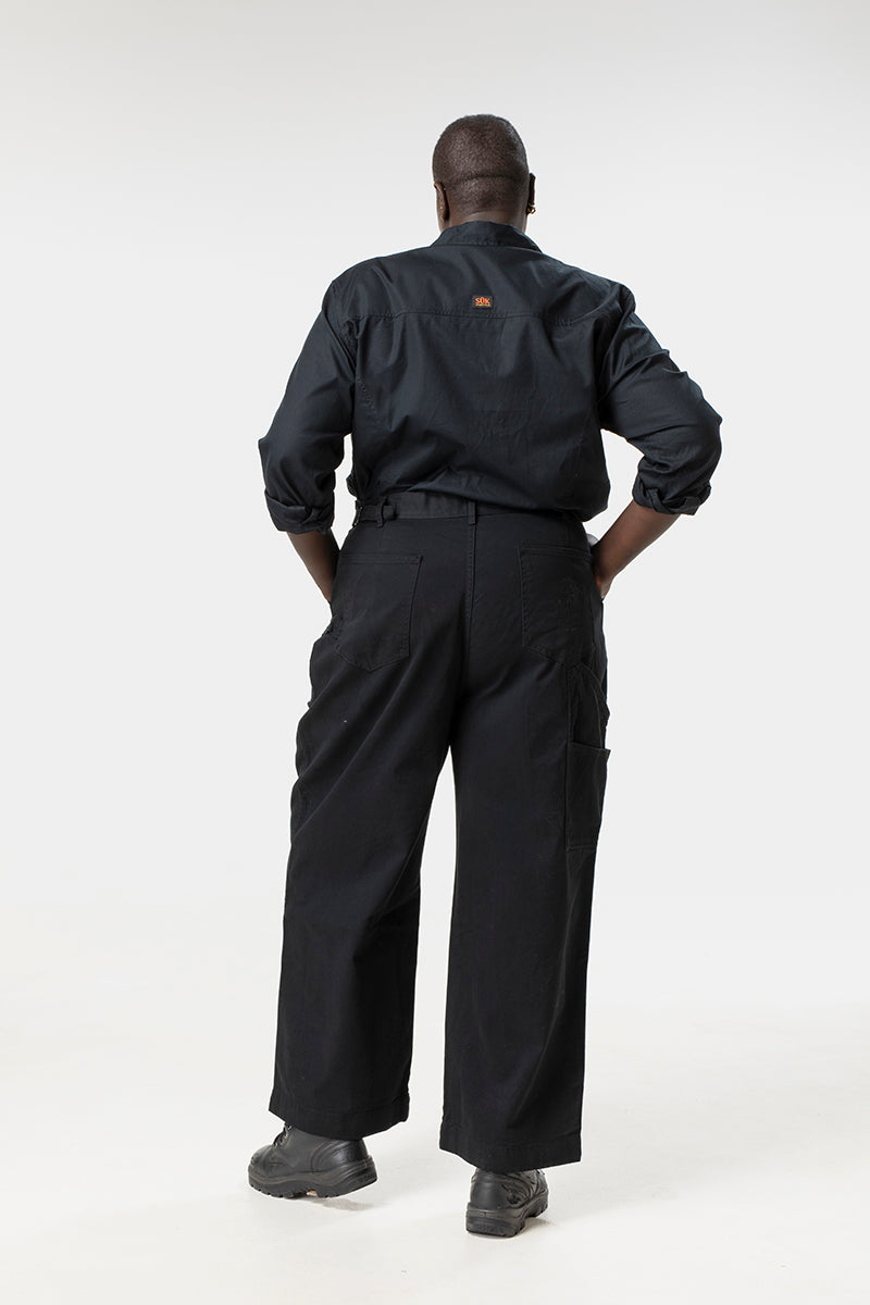 Construction Pants - Discreet Black
