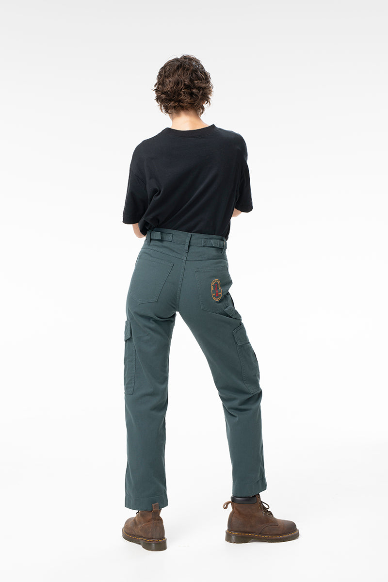 Mid Rise Cargo Pants - Core