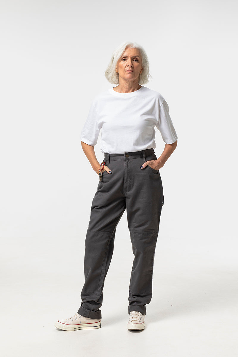 2 Way Work Pants - Grey