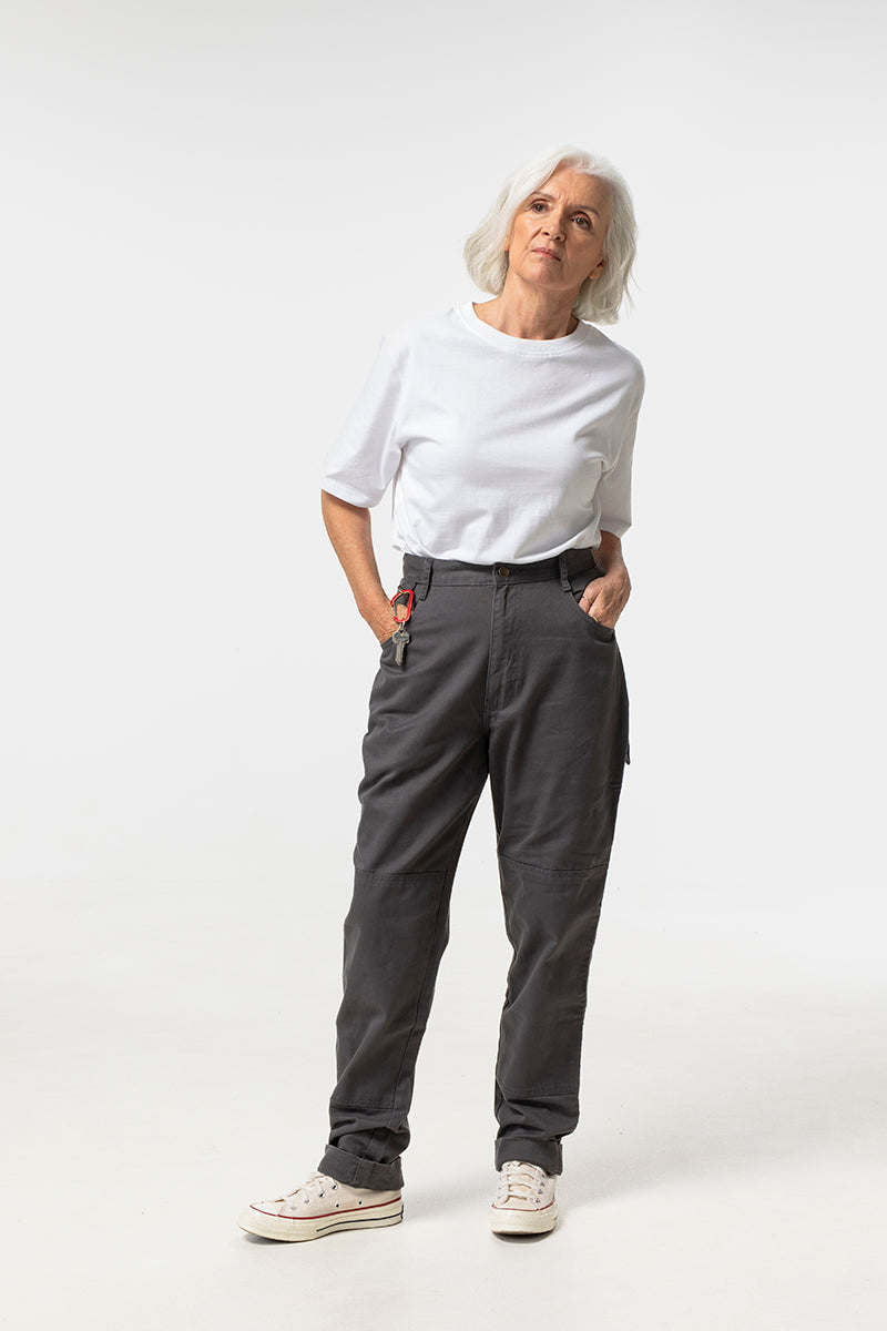 2 Way Work Pants - Grey