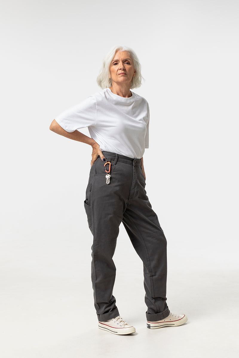 2 Way Work Pants - Grey