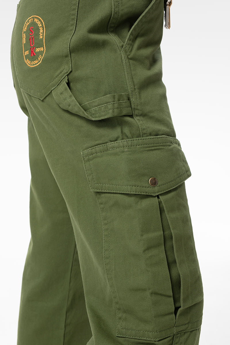 Mid Rise Cargo Pants - Heritage