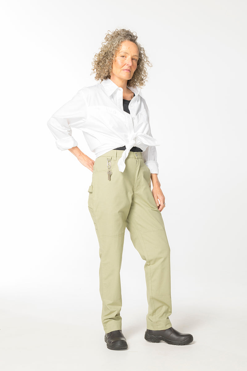 Ripstop 2 Way Work Pants - Khaki