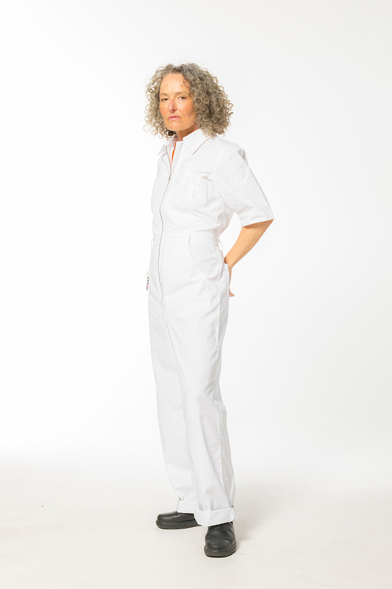 Ripstop 2.0 Lagoon Suit - Short Body - White