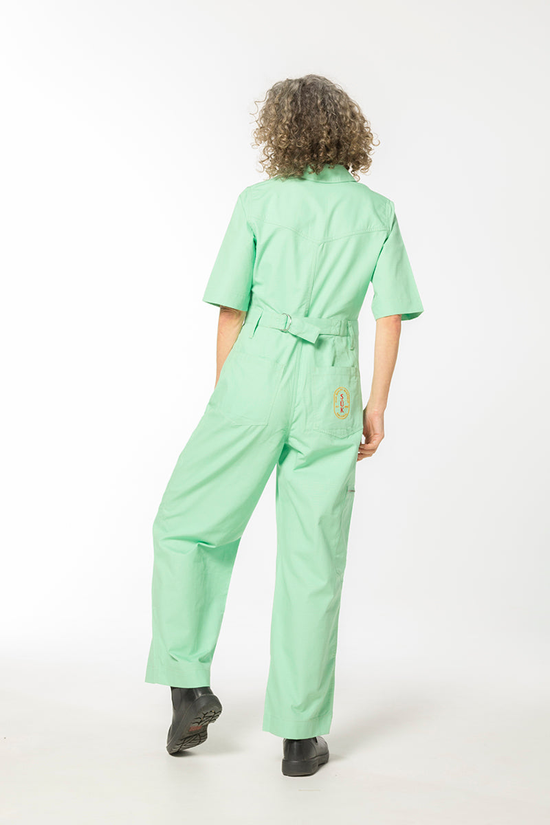 Ripstop Lagoon Suit - Short Body - Pastel Ming Green