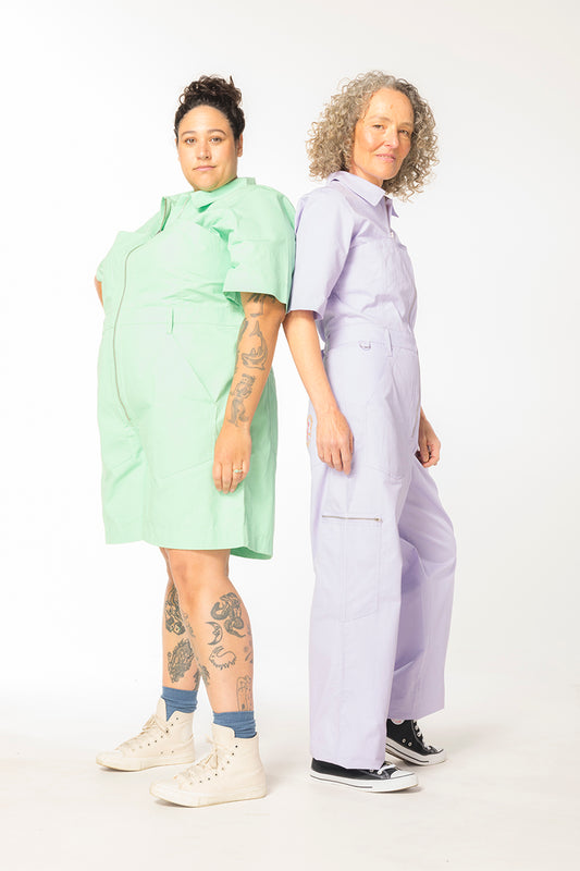 Ripstop Lagoon Suit - Pastel Long Body