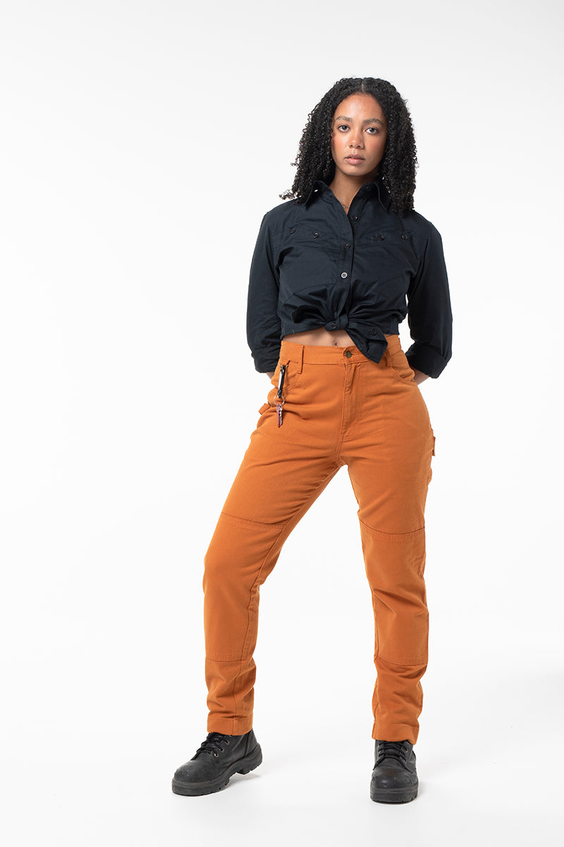 2 Way Work Pants - Rust