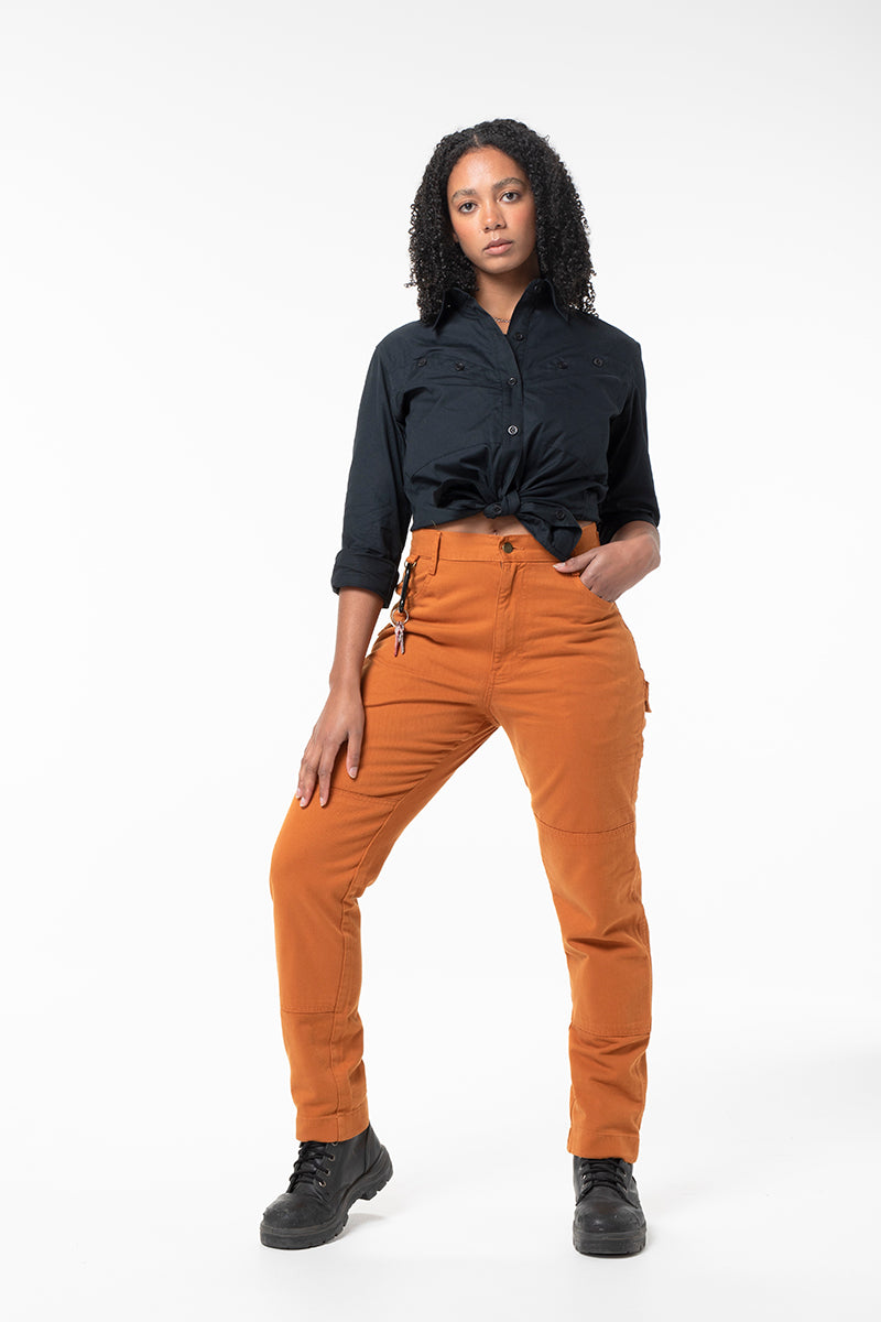 2 Way Work Pants - Rust