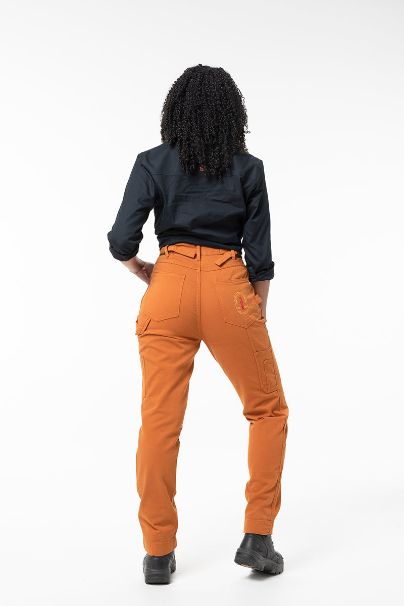 2 Way Work Pants - Rust