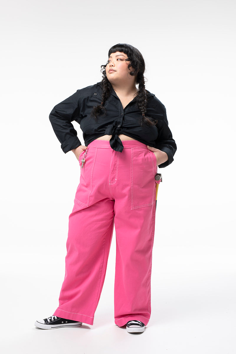 Construction Pants Saltlake Pink
