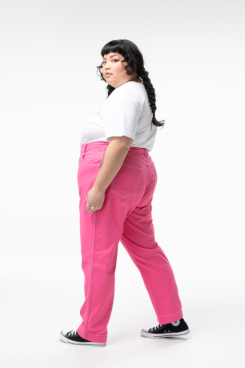 Plain Pants - Saltlake Pink