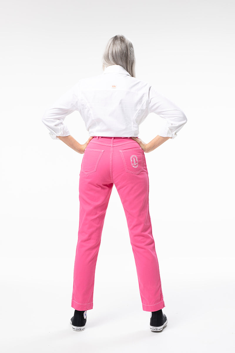Plain Pants - Saltlake Pink