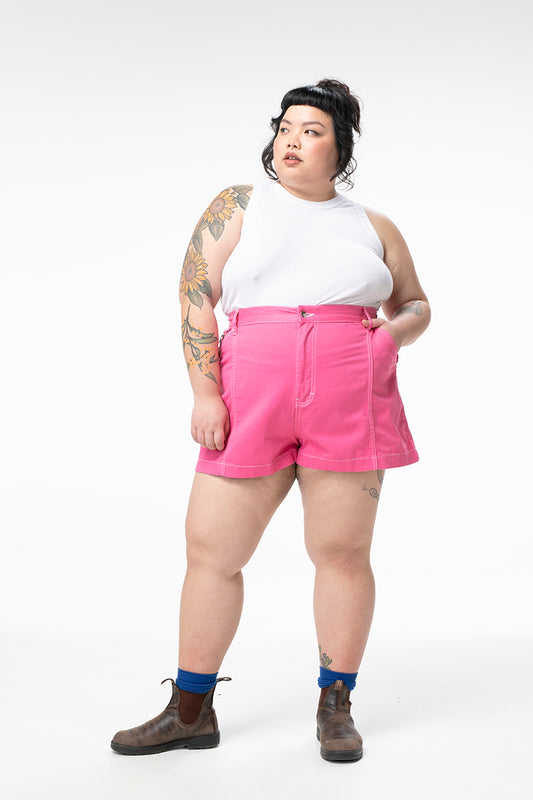 Tinnie Shorts - Saltlake Pink
