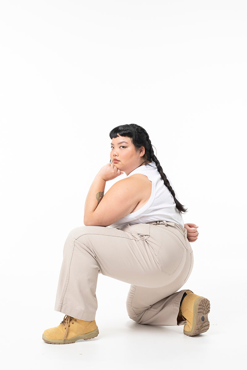 Station Pants - Stone