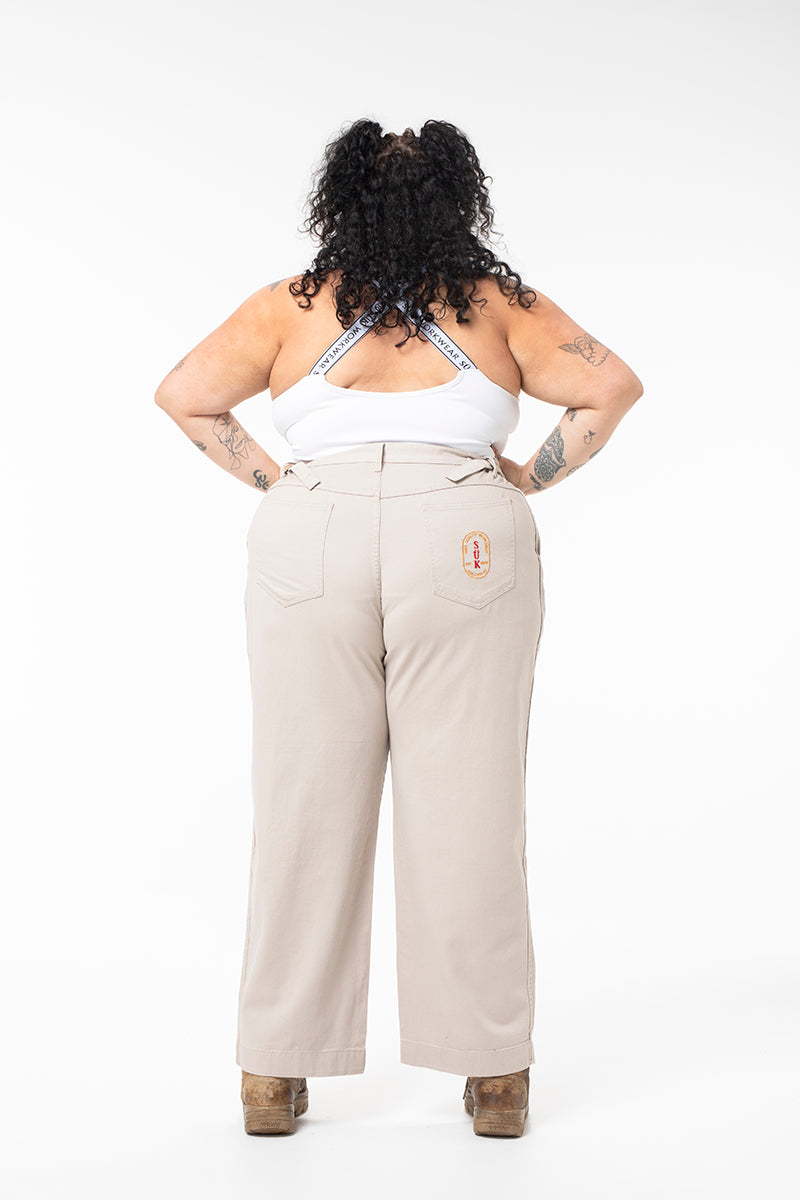 Station Pants - Stone