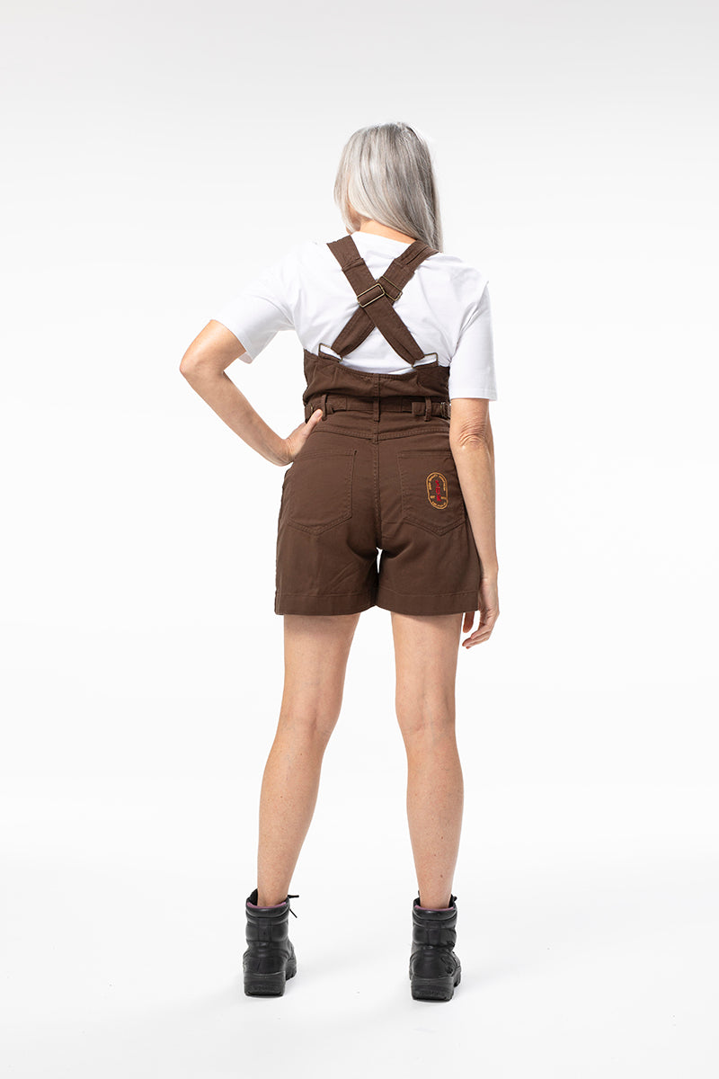 Cropped Roper Suit - Umber