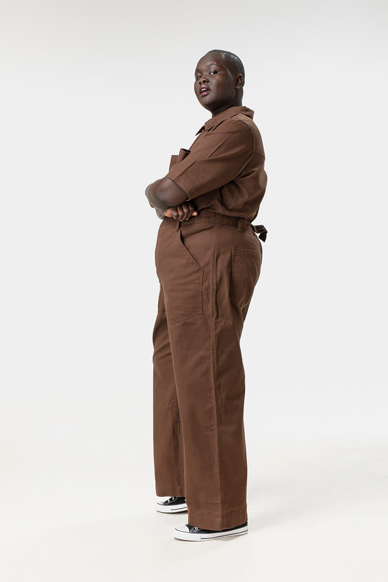 Lagoon Suit - Long Body - Umber