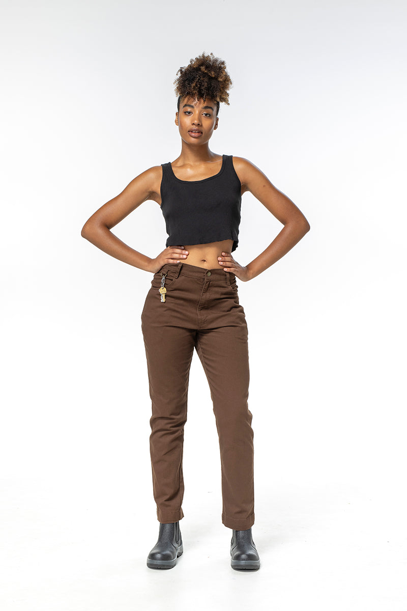 Plain Pants - Umber