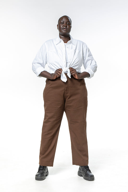 Plain Pants - Umber