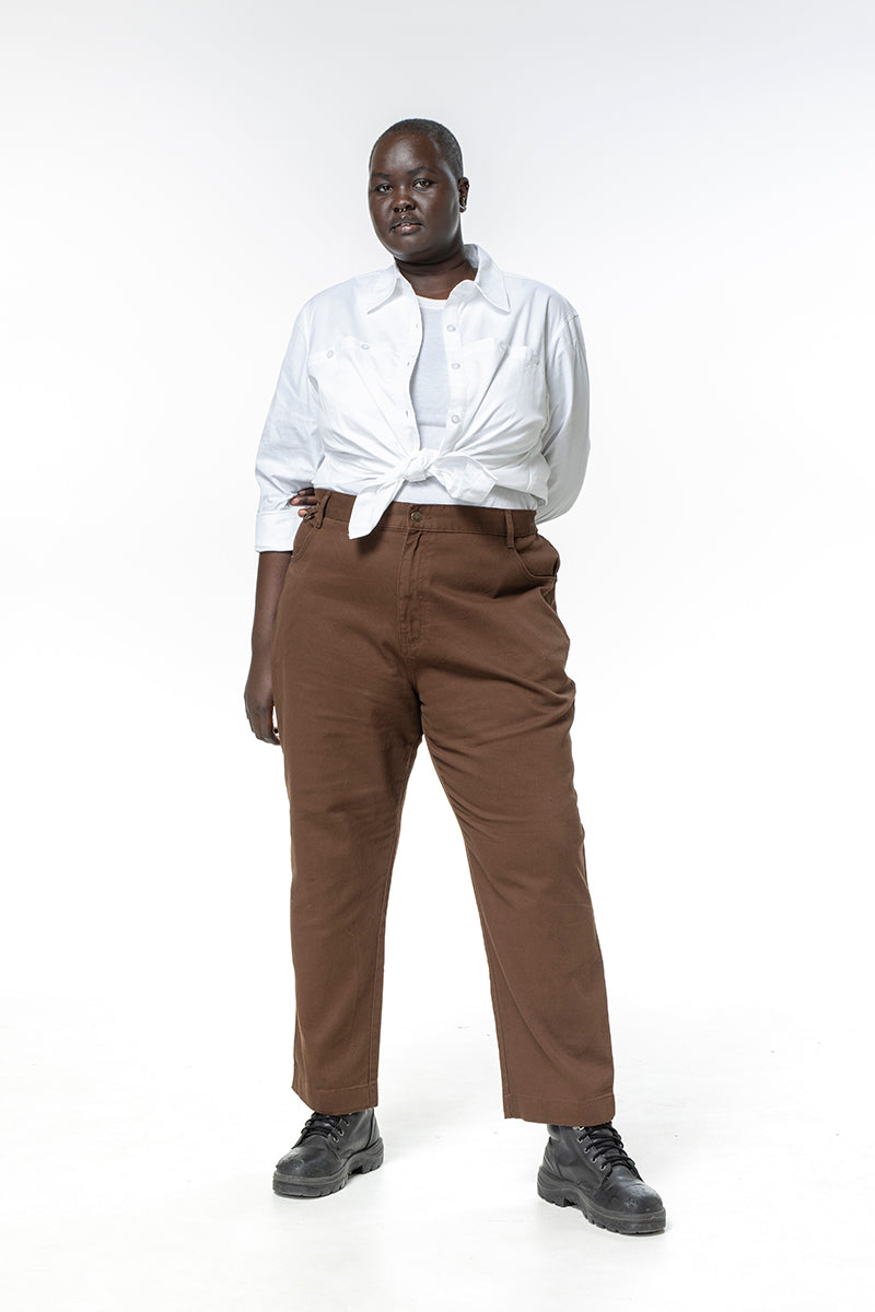 Plain Pants - Umber