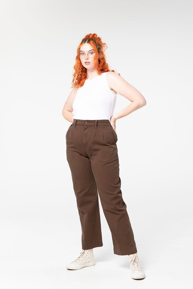 Station Pants - Umber
