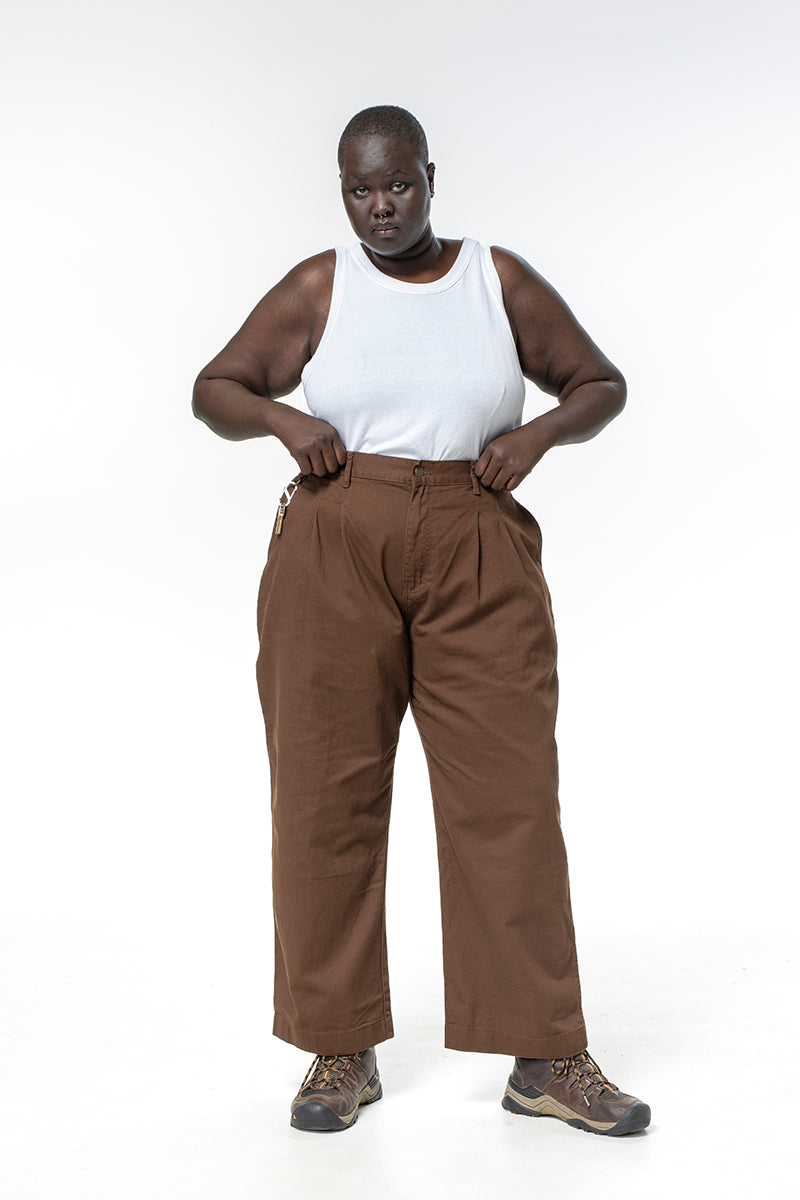 Station Pants - Umber