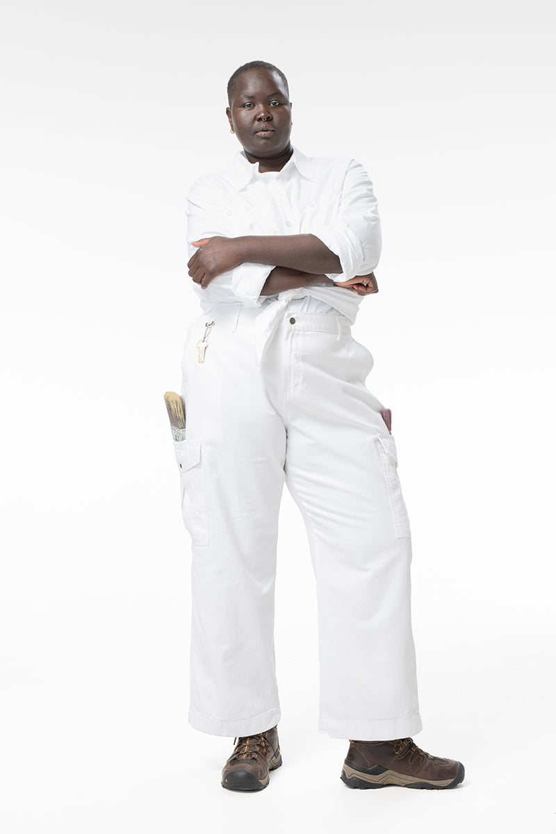 Mid Rise Cargo Pants - Core
