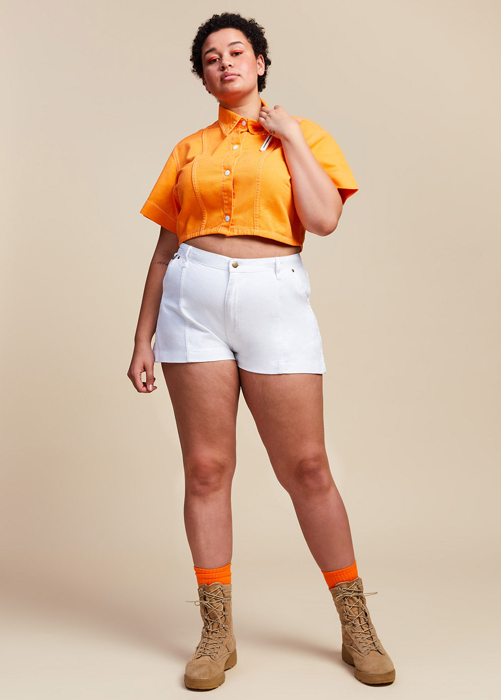 Tinnie Shorts - White