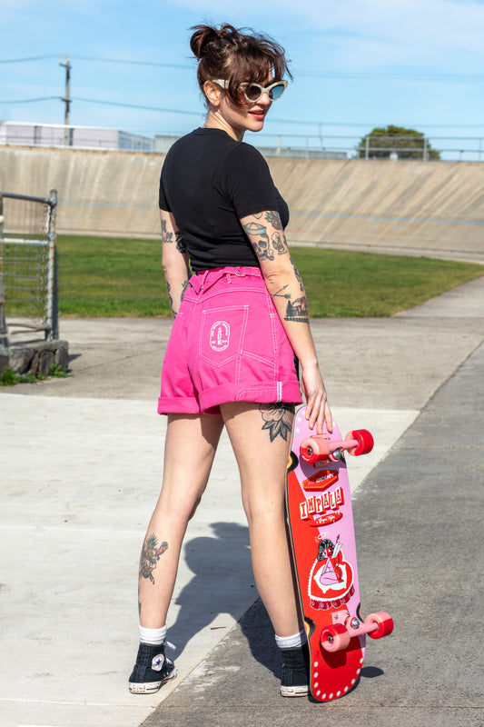 Utility Shorts Saltlake Pink