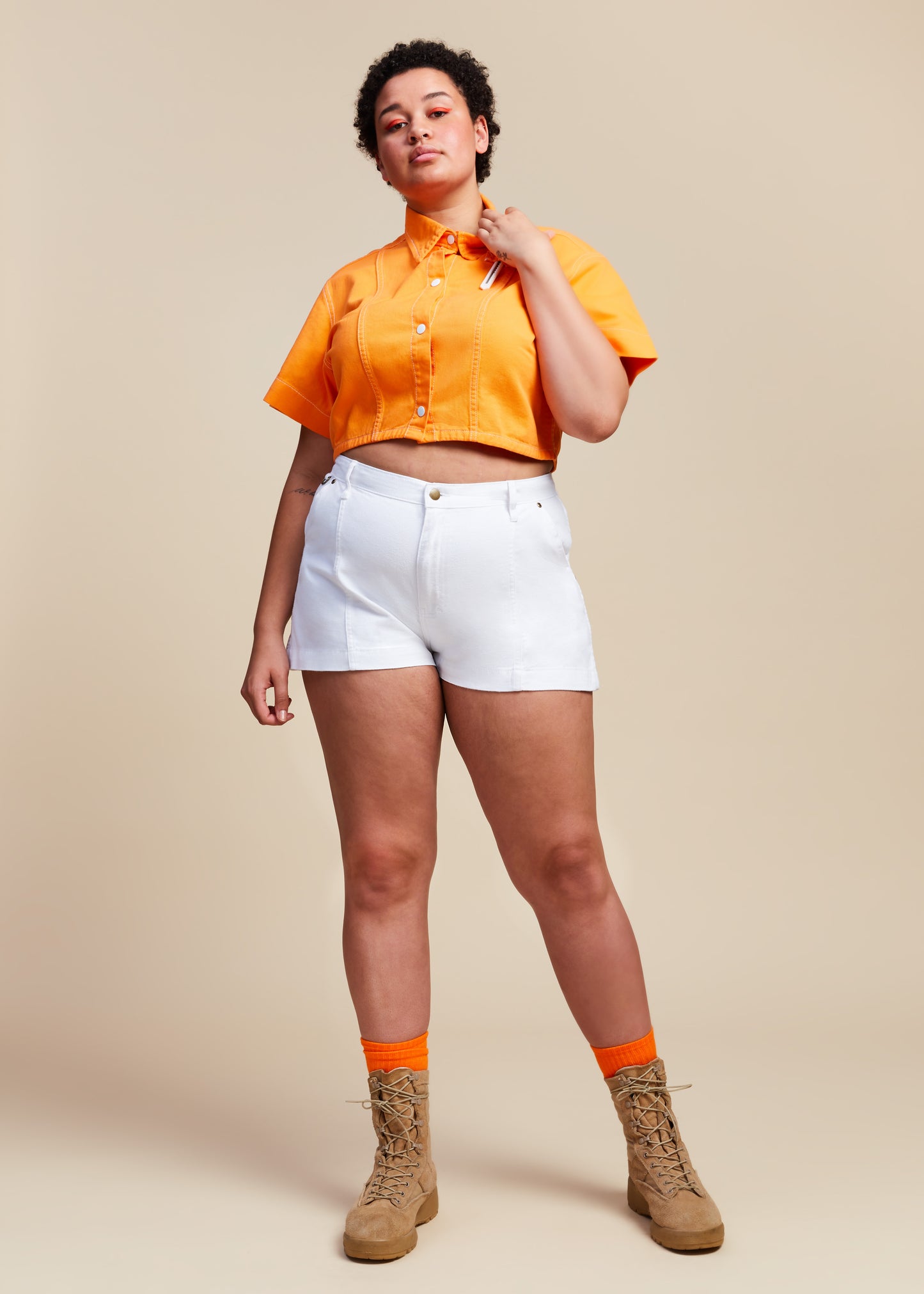Tinnie Shorts - White