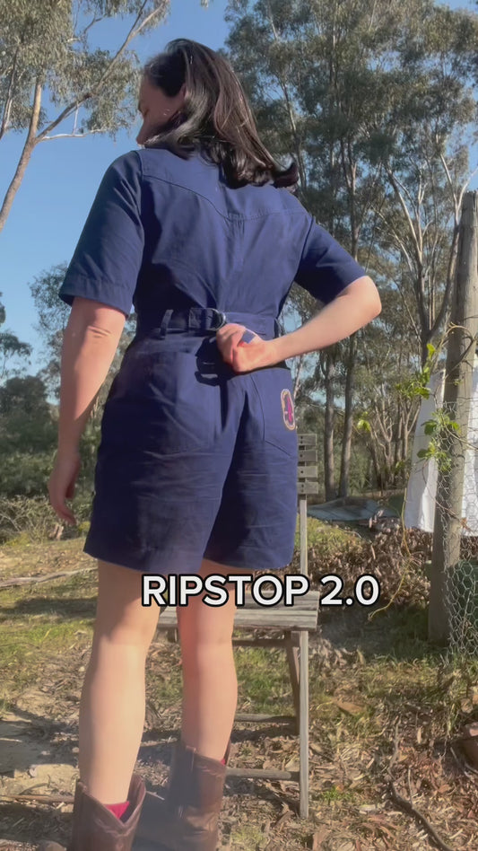 Ripstop 2.0 Cropped Lagoon Suit - Short Body