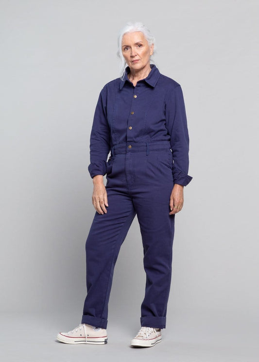 Ringer Suit - Long - Blue