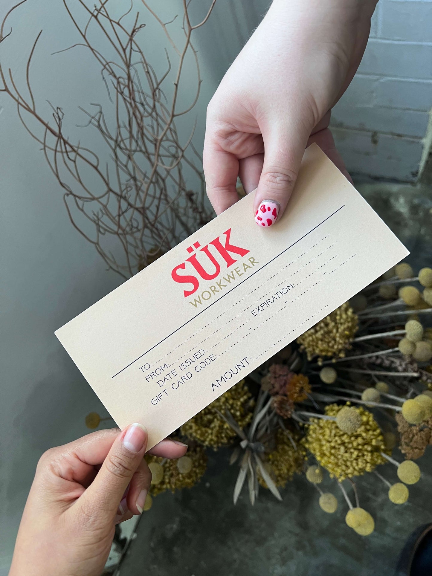 SÜK Workwear Gift Card