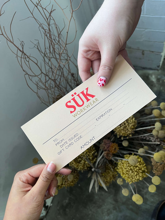 SÜK Workwear Gift Card